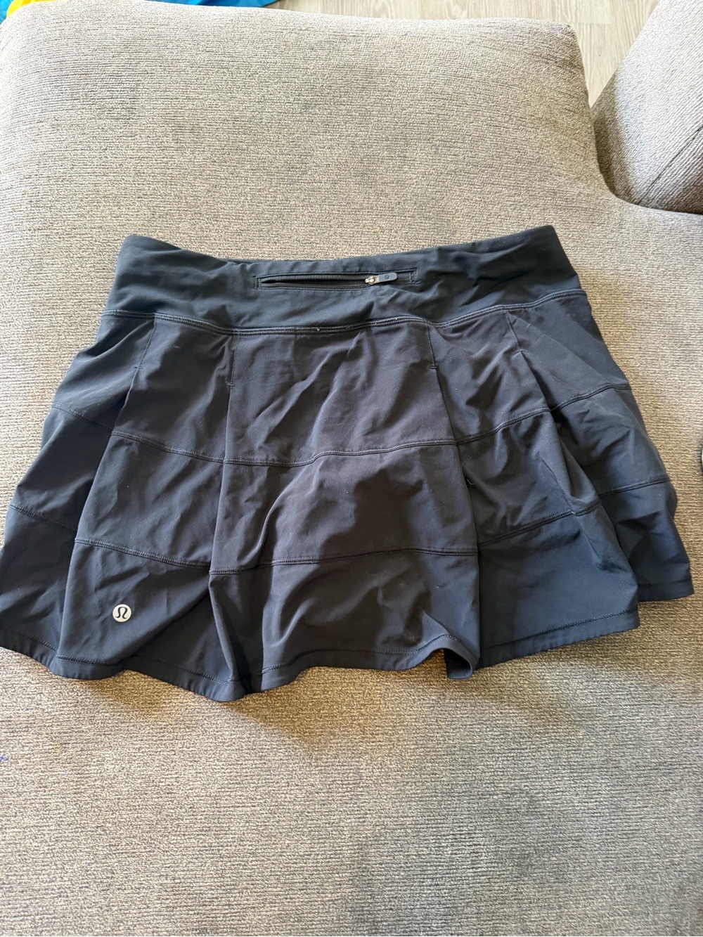 lululemon athletica Black Athletic Skort
